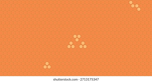 honeycomb vector, background wallpaper orange honey patern illustration