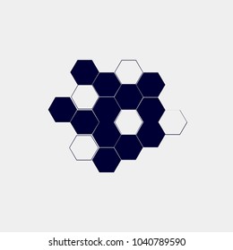 honeycomb vector icon