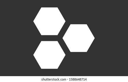 Honeycomb vector icon. honeycomb icon for bees. honeycomb products icon. honeycomb icon. 10 eps. Lorem Ipsum.