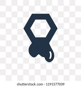 Honeycomb vector icon isolated on transparent background, Honeycomb transparency concept can be used web and mobile