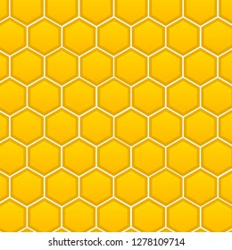 Honeycomb, vector isolated on white background