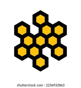 Honeycomb Vector Logo Design Template