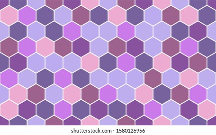 honeycomb vector pattern for design textiles and backgrounds