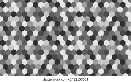 honeycomb vector pattern for design textiles and backgrounds	