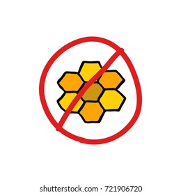 honeycombs doodle icon