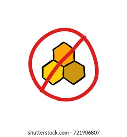 honeycombs doodle icon