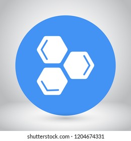 honeycombs vector icon 10 eps