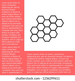 honeycombs vector icon 10 eps