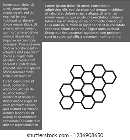 honeycombs vector icon 10 eps