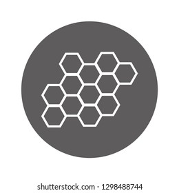 honeycombs vector icon 10 eps