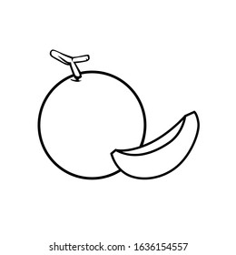 Honeydew black and white vector for all purpose
