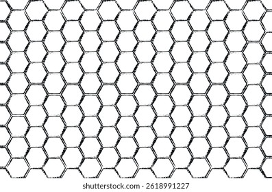 honeyed comb grid texture and honeycombs fabric seamless pattern vector. Hexagonal cell texture. wallpaper, print illustrations and other designs.