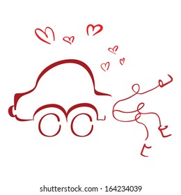Honeymoon car