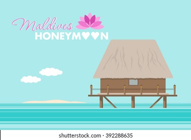 Honeymoon on the Maldives Island Resort 