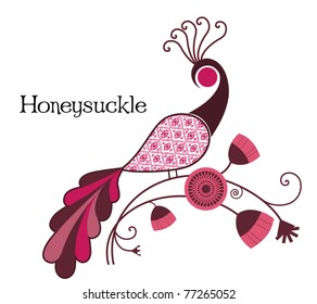 honeysuckle colored peacock