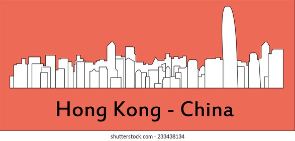 Hong Kong, China (city skyline)