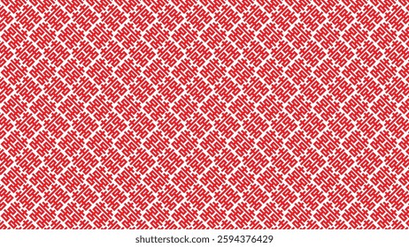 Hong Kong or Chinese Double Happiness Seamless Patterns arranged diagonally on a white background.