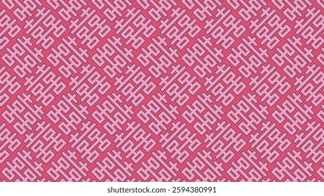 Hong Kong or Chinese Double Happiness Seamless Patterns with nostalgic style.