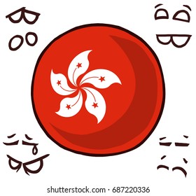 hong kong  country ball
