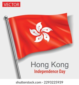 Hong Kong country flag independence day