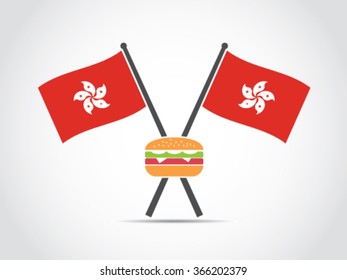 Hong Kong Emblem Burger