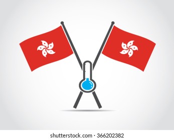 Hong Kong Emblem Low Temperature