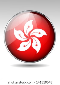 Hong Kong flag button