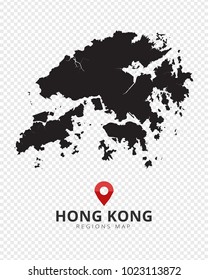 Hong Kong map