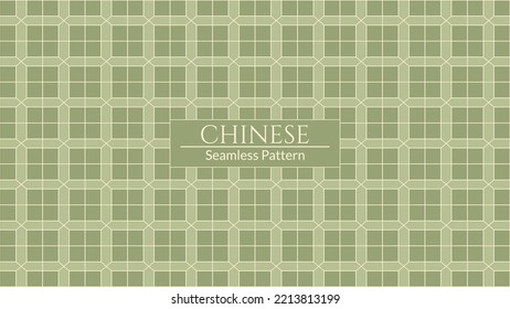 Hong Kong nostalgic style pattern. Vector seamless Hong Kong traditional vintage pattern style floor textured background.