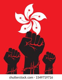 Hong Kong Revolt Fist Symbol