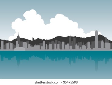 Hong Kong Skyline