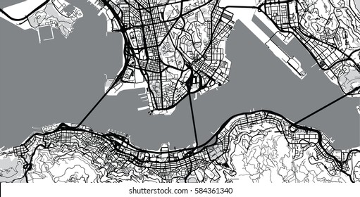 Hong Kong City Aerial Stock Illustrations Images Vectors