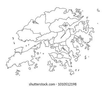 821 Map Of Hongkong Vector Images, Stock Photos & Vectors | Shutterstock