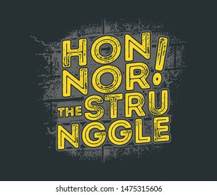 Honnor vector tees for clothing apparel