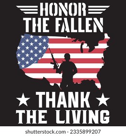 Honor the fallen thank the living svg