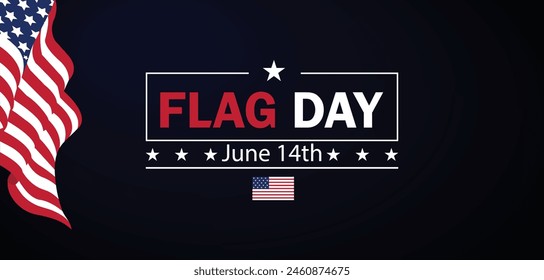 Honor Flag Day with Gorgeous EPS 10 Design