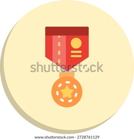 Honor Flat Circle Style Icon
