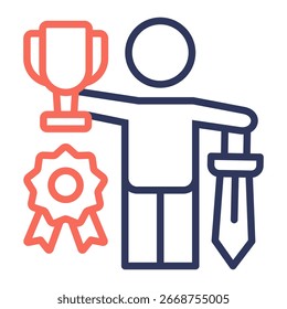 Elemento De Icono De Honor Para Diseño Y Vector