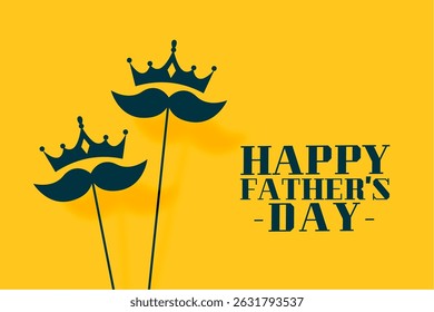 honor the parental relationship on father's day event vector