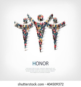 honor people sign