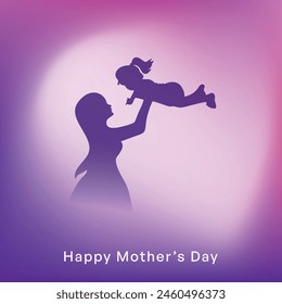 Honor the special women in your life with this heartwarming Mother's Day vector illustration! Perfect for expressing gratitude and appreciation, this artwork captures the essence of the beloved.