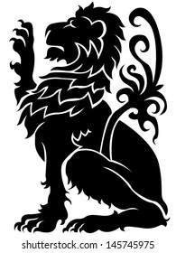 Honorable Heraldic Lion