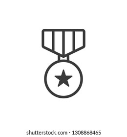 Honorable medal icon