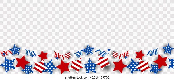 Honoring all who served, Thank you veterans, Veterans Day, November 11. USA ribbons and flags