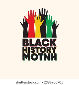 Honoring the Excellence of African Americans An Illustration from Vector for Black History Month