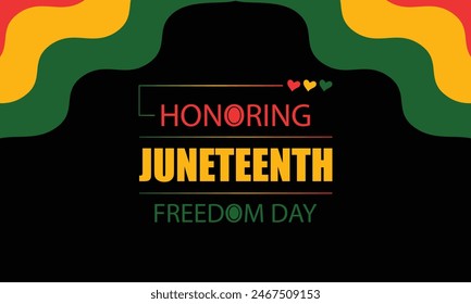 Honoring Juneteenth Unveiling a Striking Flag Design