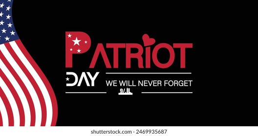 Honoring Patriot Day A Tribute to 911 with Flag Design