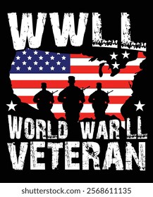 Honoring WWII Veterans T-Shirt Design – Tribute to World War II Heroes