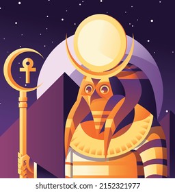 Honshu Egyptian God Of The Moon