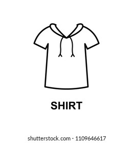 hood icon. Element of summer clothes for mobile concept and web apps. Detailed hood icon can be used for web and mobile. Premium icon on white background